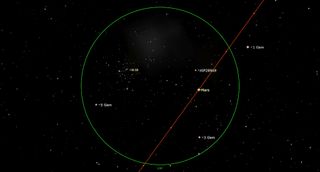 an illustration of the night sky